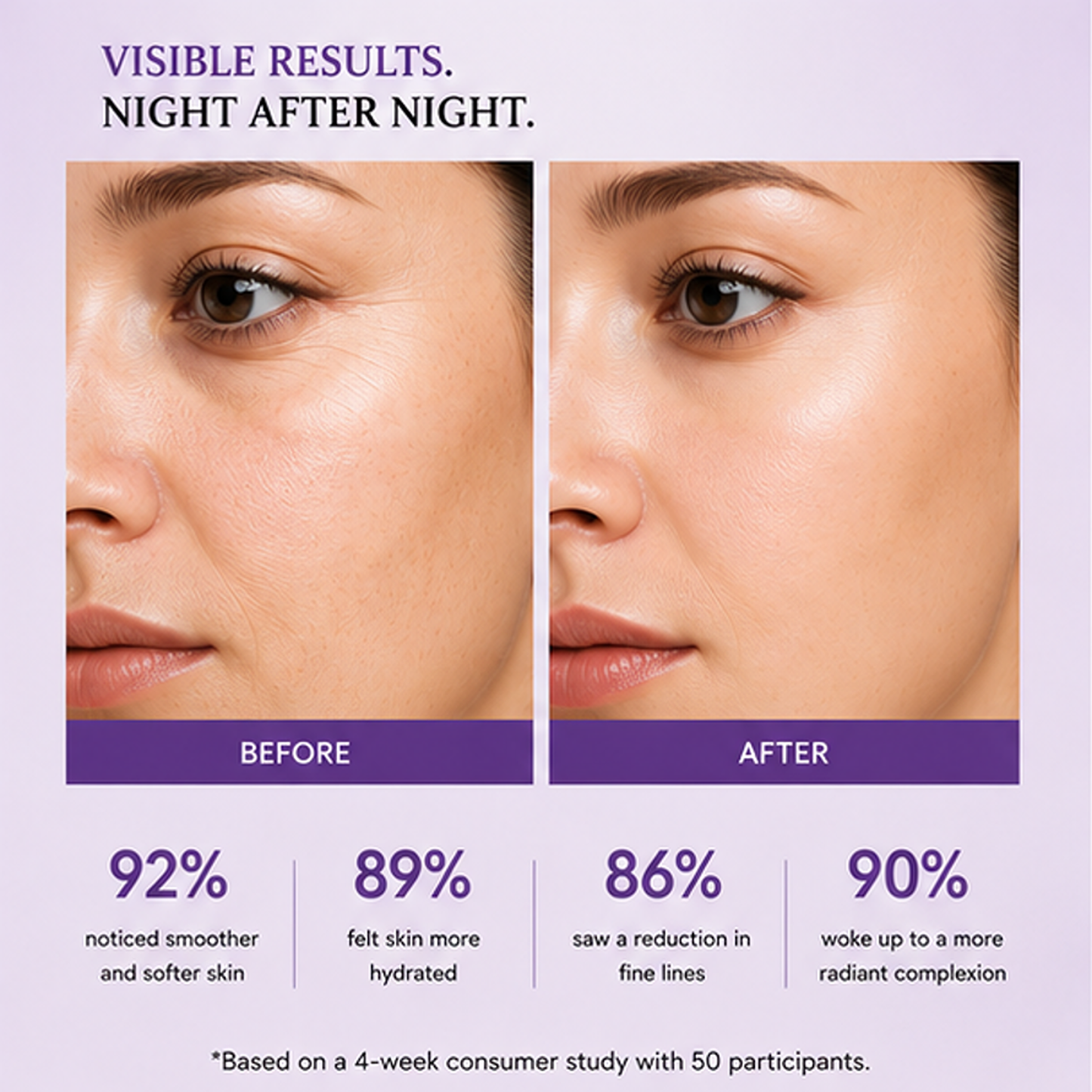 zalore™ overnight renewal night cream | deep hydration & skin nourishment | 50g