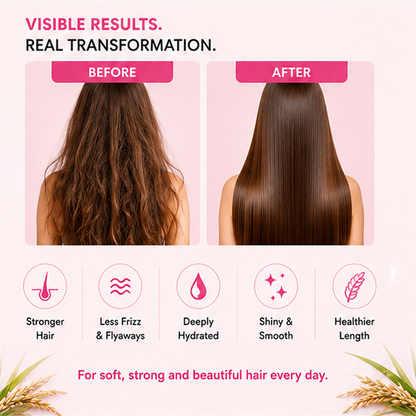 ZALORE™ Rice Water Nourishing Conditioner | Smooth, Soft & Silky Hair Care | 200ml