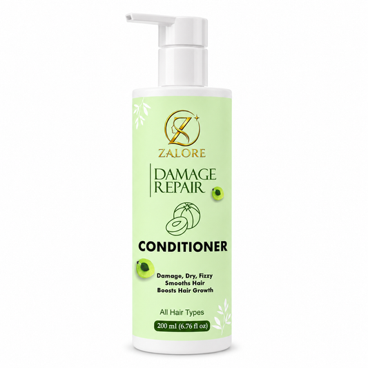 ZALORE™ Damage Repair Hair Conditioner | Smooth, Nourish & Strengthen Dry Hair | 200ml