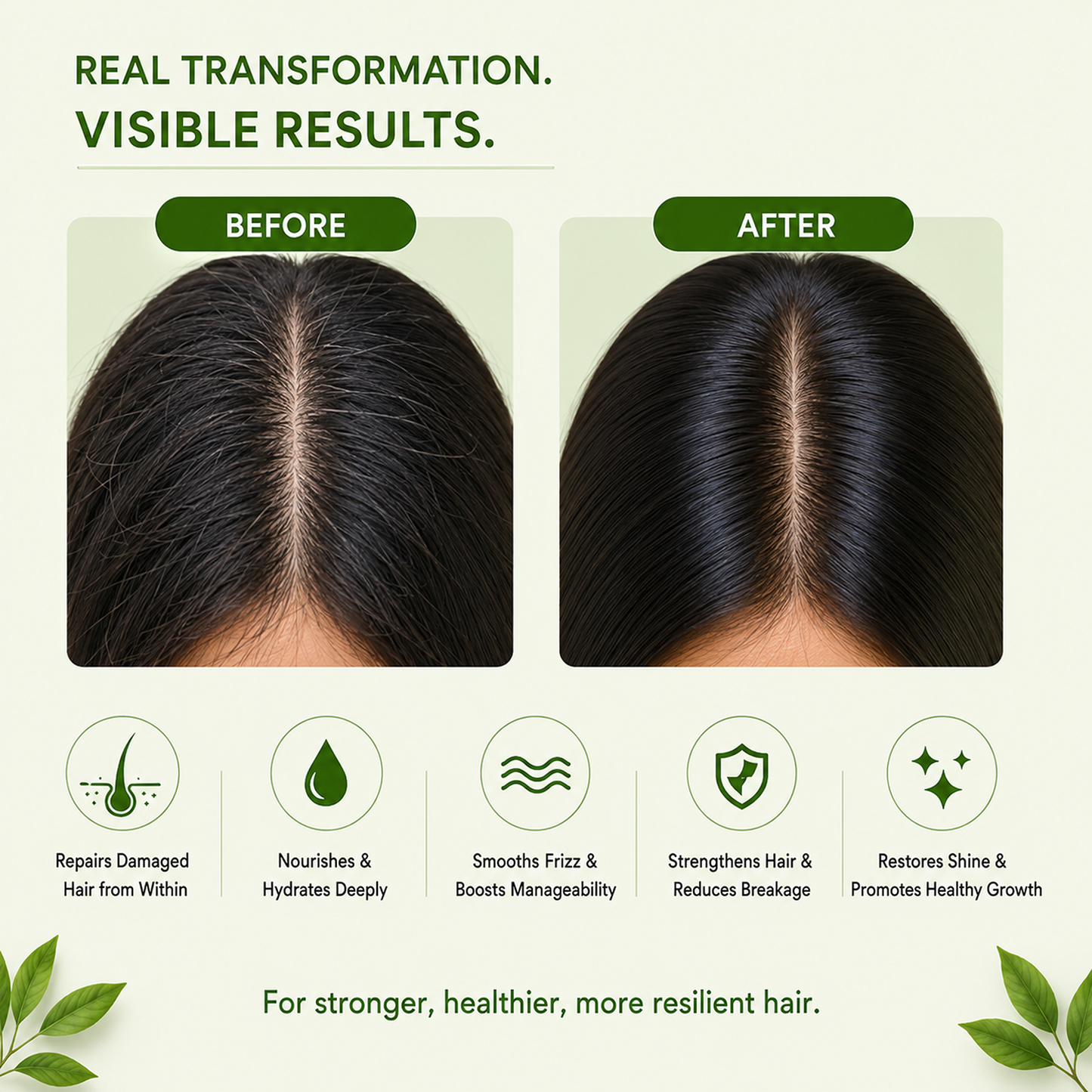 zalore™ damage repair hair conditioner | smooth, nourish & strengthen dry hair | 200ml