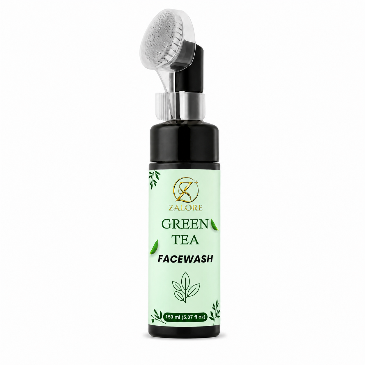 zalore™ green tea purifying face wash | deep cleansing & oil control care | 150ml