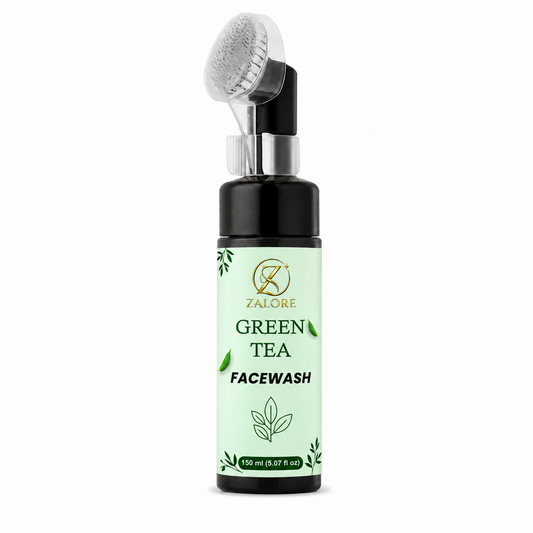ZALORE™ Green Tea Purifying Face Wash | Deep Cleansing & Oil Control Care | 150ml