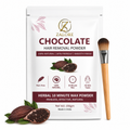 ZALORE Chocolate Hair Removal Powder for Women & Men, Herbal Wax Powder for Smooth Skin, Natural Hair Removal Powder for All Skin Types, 100g