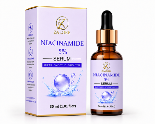 ZALORE™ Niacinamide 5% Balancing Serum | Even Tone & Radiant Glow | 30ml
