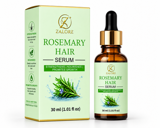 ZALORE™ Rosemary Hair Growth Serum | Strengthens, Nourishes & Revitalizes Hair | 30ml