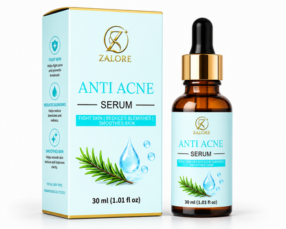 ZALORE™ Anti-Acne Clarifying Serum | Blemish Care & Smooth Skin Support | 30ml