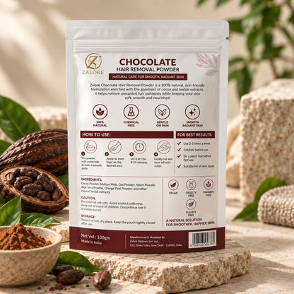 Chocolate Wax Hair Removal Powder | 100g