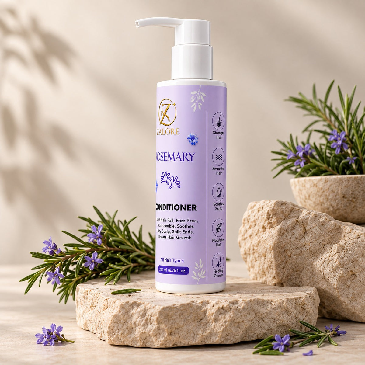 rosemary strengthening hair conditioner| 200ml