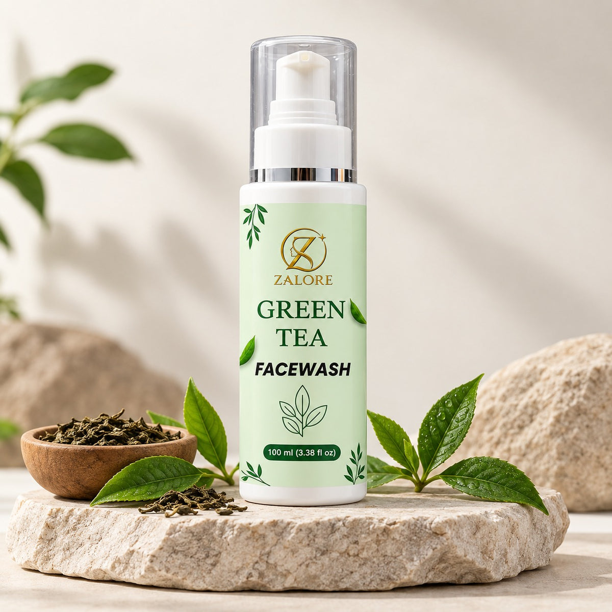 green tea oil control face wash | 100ml