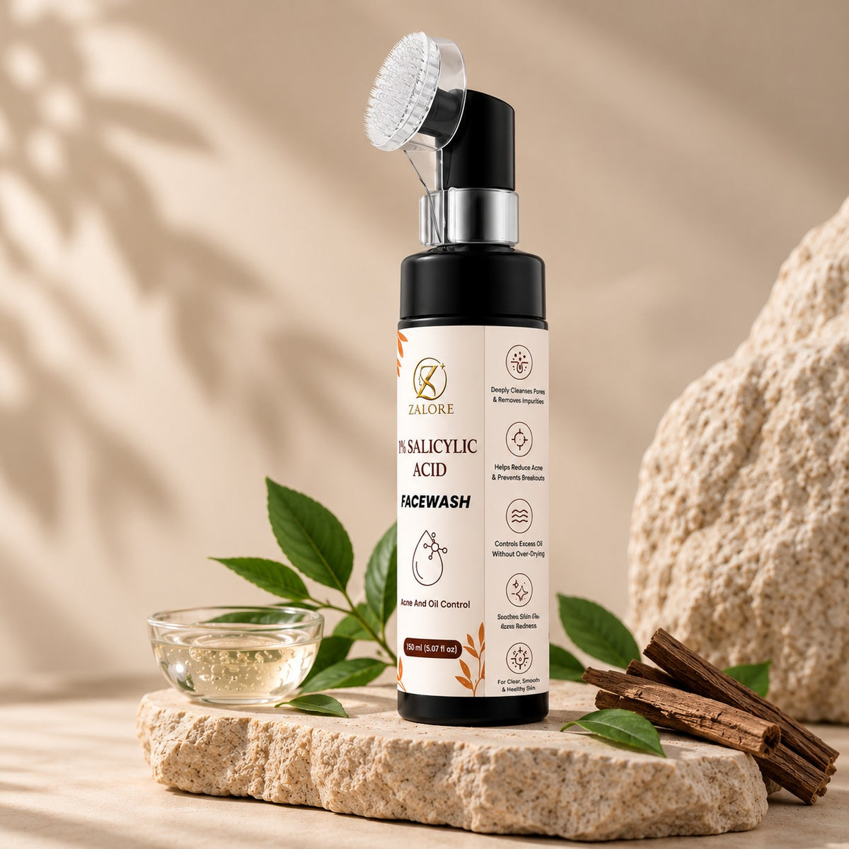 1%salicylic acid acne control face wash | 150ml