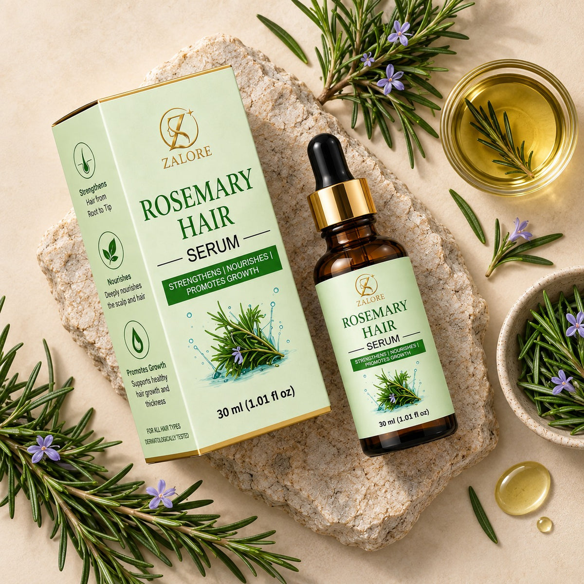 rosemary hair growth serum | 30ml