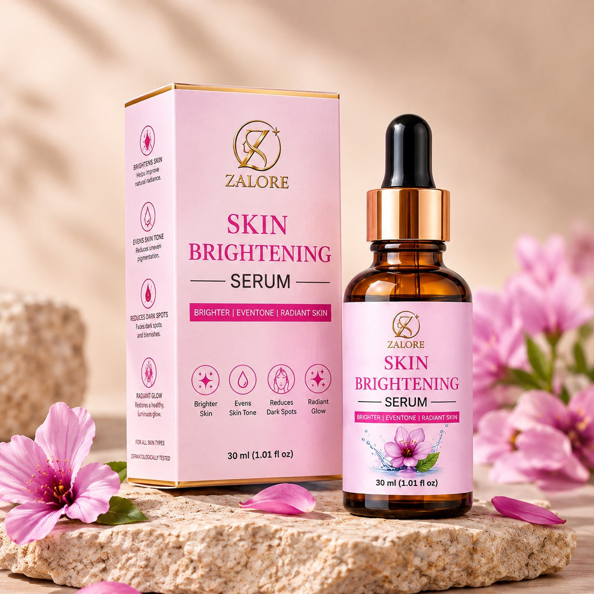 skin brightening face serum | suitable for all skin types 30ml
