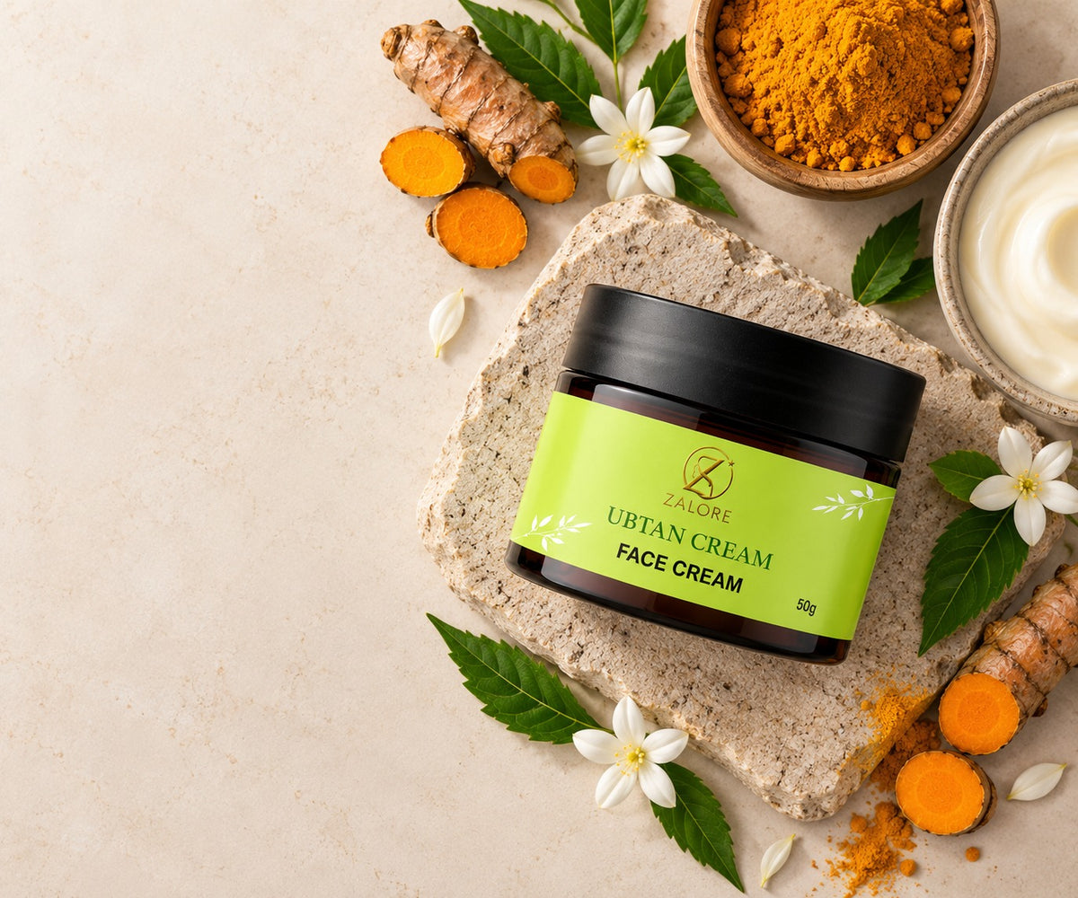ubtan glow face cream | daily hydration & radiance care | 50g