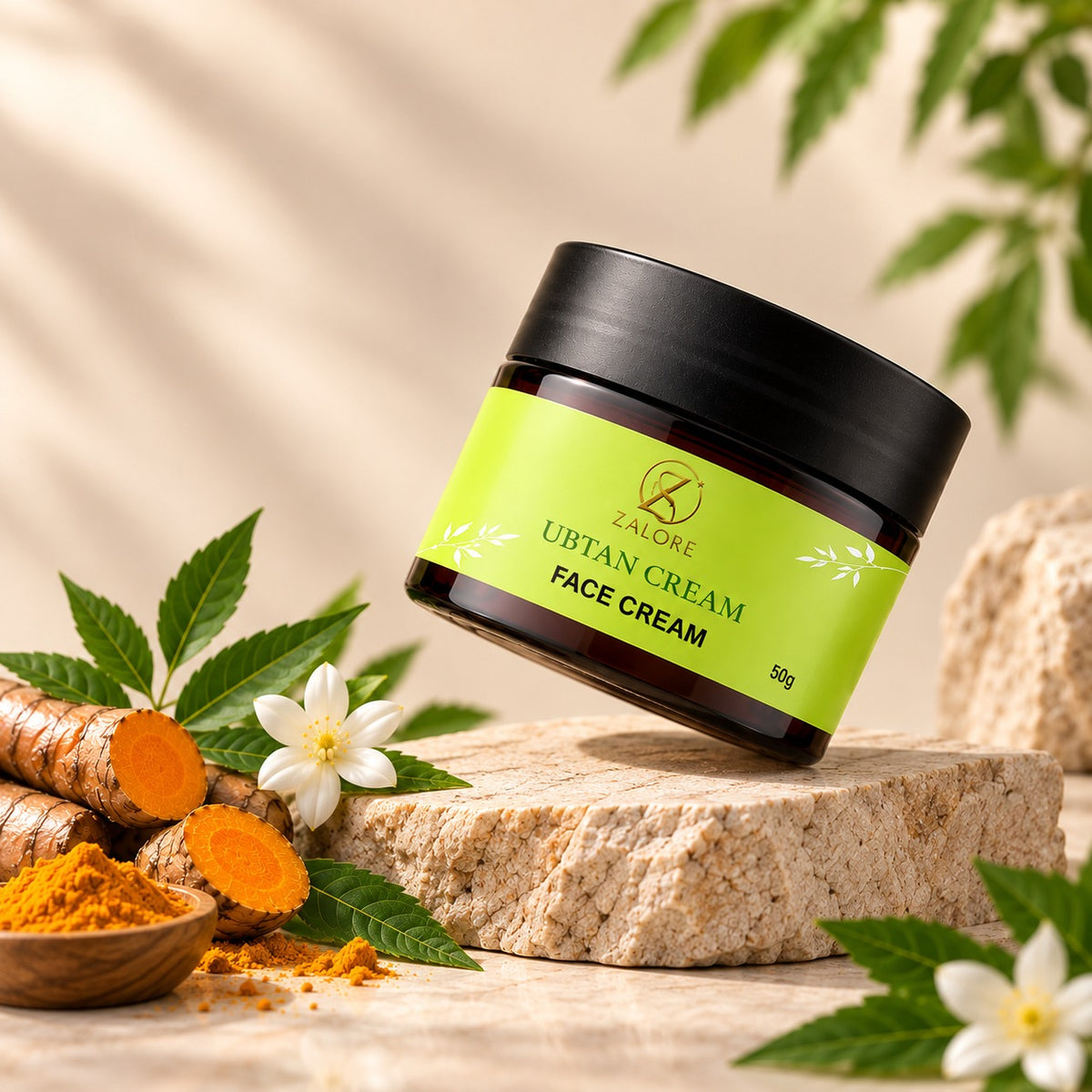 ubtan glow face cream | daily hydration & radiance care | 50g