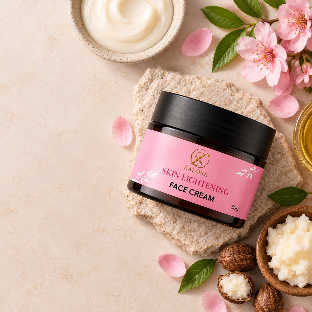 glutathione face cream – brightening & hydrating moisturizer with alpha arbutin, vitamins c, b3 & e, 50g